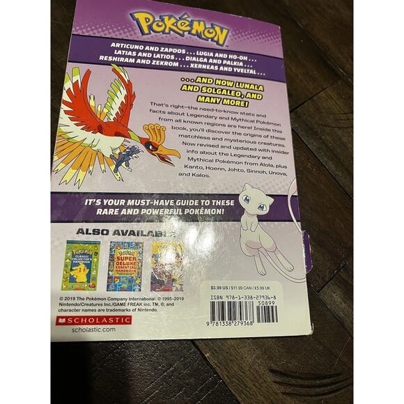 Legendary and Mythical Guidebook: Super Deluxe Edition (Pokémon) - Picture 8 of 11